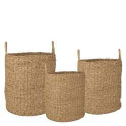 Pottekurv sjøgress 3 stk 37+32+28 cm
