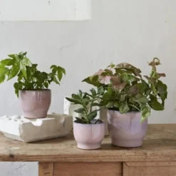 Potteskjuler Ø12,5 cm rosa