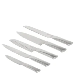 Precision knivsett 5 deler rustfritt stål