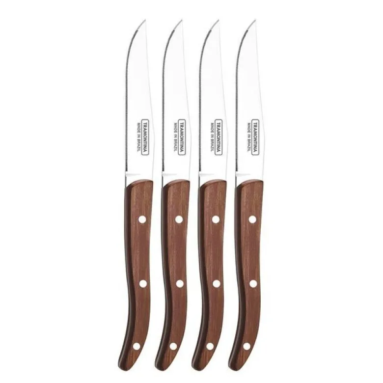 Premium BBQ biffkniv 4 stk natur