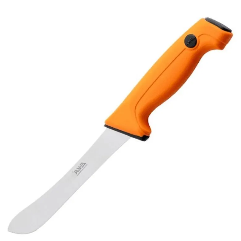 Pro flåkniv 18 cm oransje