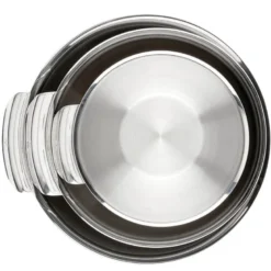 Provisions bakebollesett 3 deler rustfritt stål