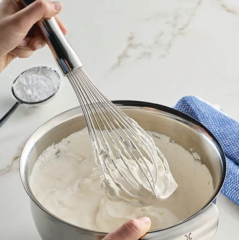 Provisions bakebollesett 3 deler rustfritt stål