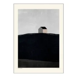 PSTR Studio poster 50x70 cm nordic den svarta kullen