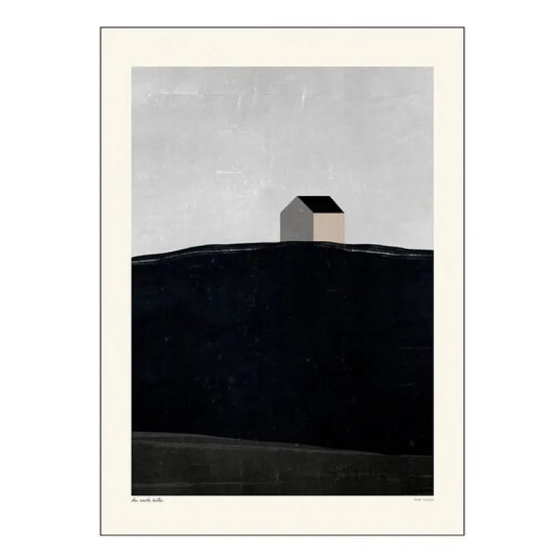 PSTR Studio poster 50x70 cm nordic den svarta kullen
