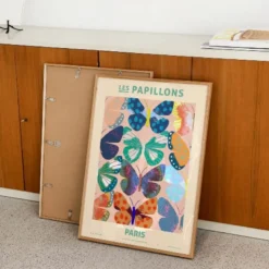 PSTR Studio poster 50x70 cm zoe les papillons paris