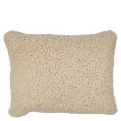 Pute new zealand saueskinn kort ull 35x45 cm moon light