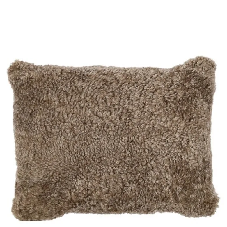 Pute new zealand saueskinn kort ull 35x45 cm sahara