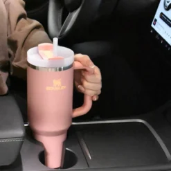 Quencher H2.0 FlowState tumbler 1,18L Peach Rose