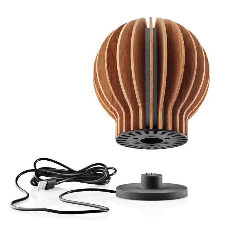 Radiant rund LED lampe 15 cm eik