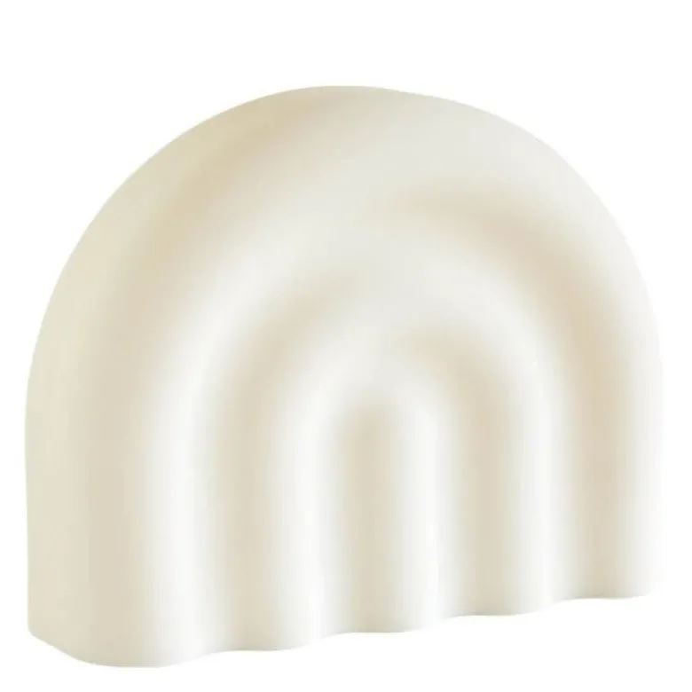 Rainbow nattlampe 18 cm offwhite