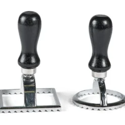Raviolistempel svart/metall 2 stk