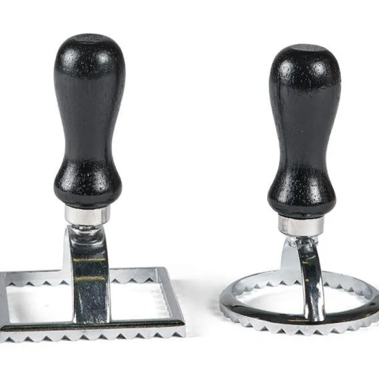 Raviolistempel svart/metall 2 stk