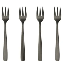 RAW kakegaffel 4 stk matte black