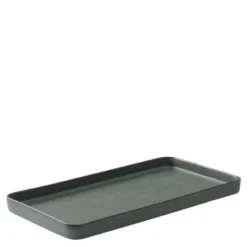 RAW Northern Green rektangulært fat 34x18 cm