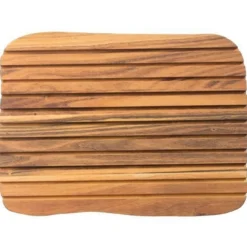 RAW Teak brødskjærebrett 36x27x2 cm