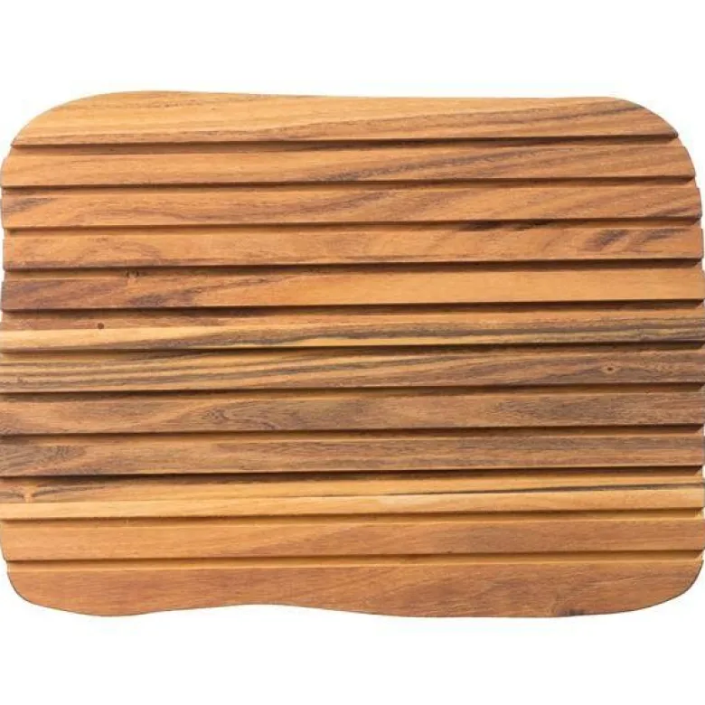 RAW Teak brødskjærebrett 36x27x2 cm