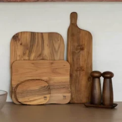 RAW Teak skjærebrett sett 2 stk