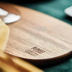 RAW Teak smørebrikker 19x14x1 cm 2 stk