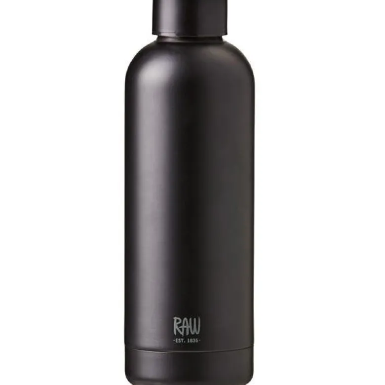 RAW termoflaske 0,5L matt svart