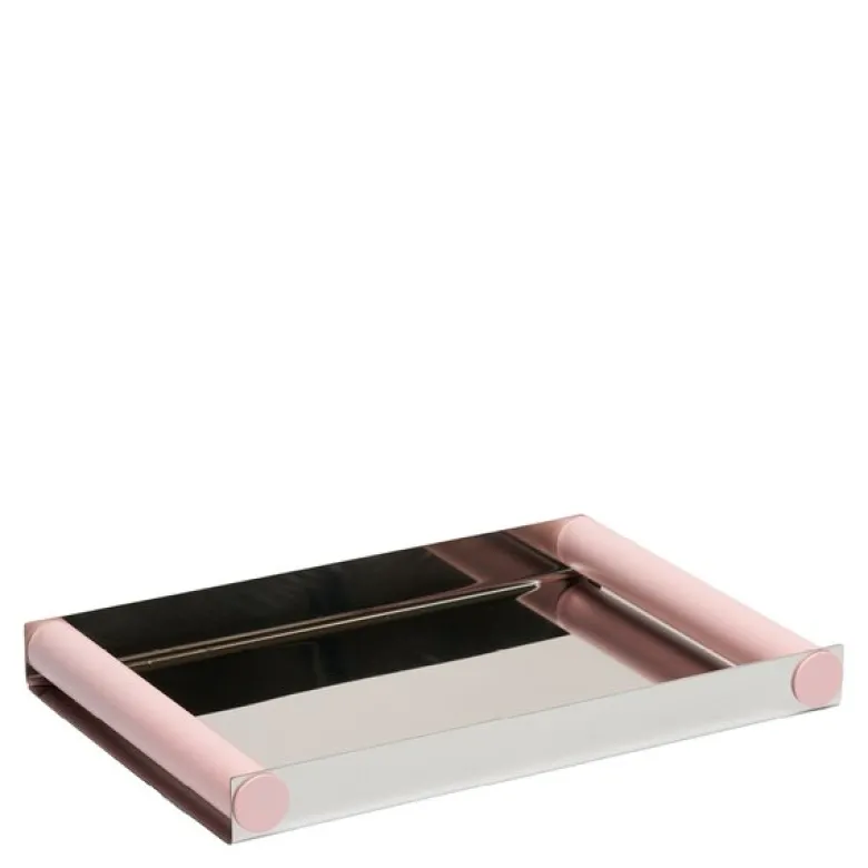 Ray brett Disco 20,5x30 cm polert stål/creole pink