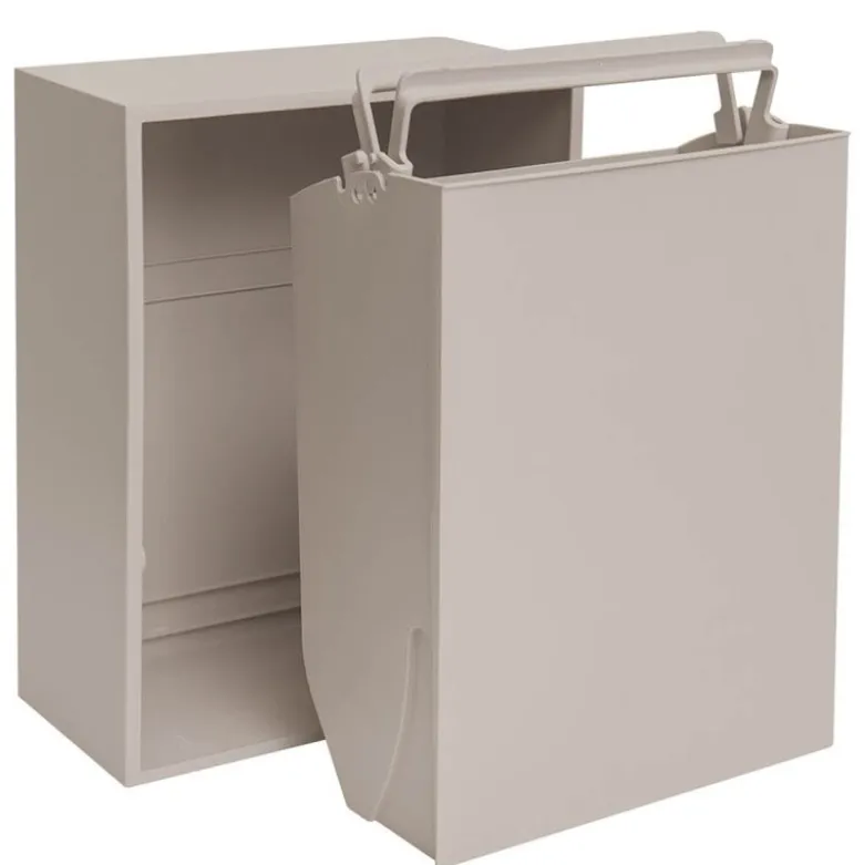 Recycling kildesorteringsboks 30x15x40 cm Silver Cloud Grey