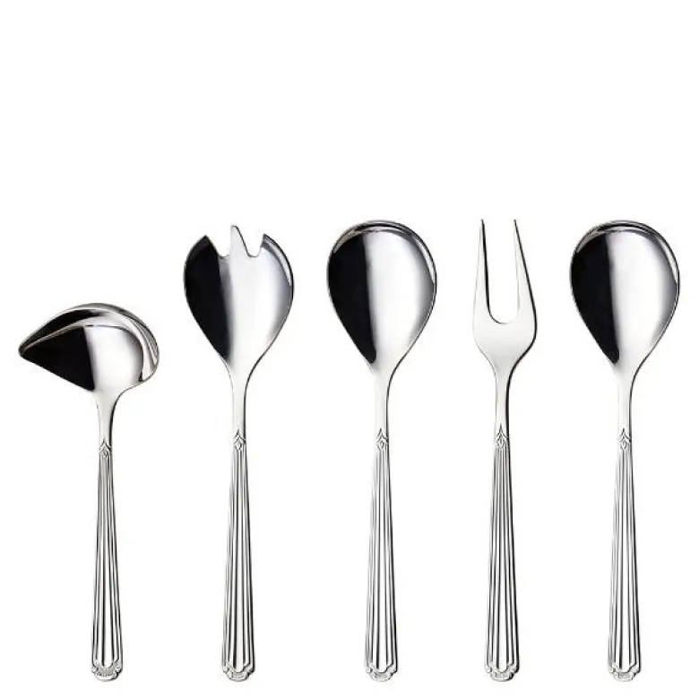 Renessanse serveringssett 5 deler