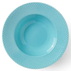 Rhombe Color dyp tallerken 24,5 cm turkis