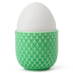 Rhombe Color eggeglass 5 cm grønn