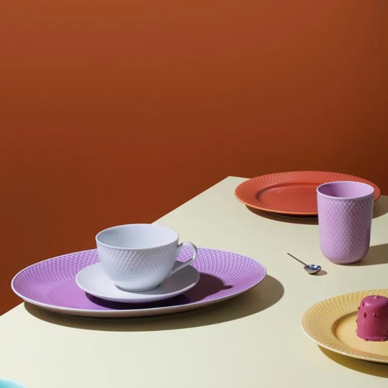 Rhombe Color oval serveringsfat