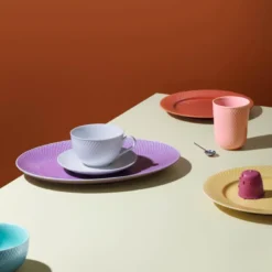 Rhombe Color oval serveringsfat