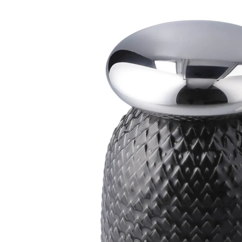 Rhombe Salt- og peppersett 13 cm white/slate