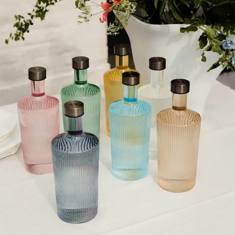 Ribbed Elegance flaske Twilight 1,25L blå