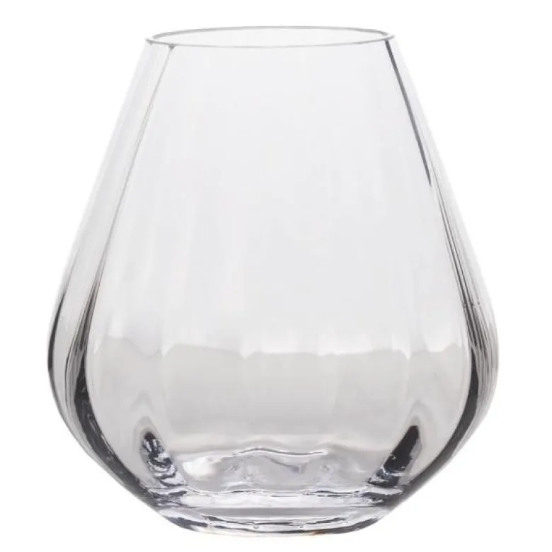 Rocks lykt xo 22 cm clear