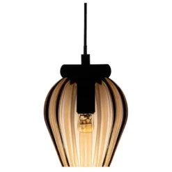 Rocks taklampe 16,5 cm caramel