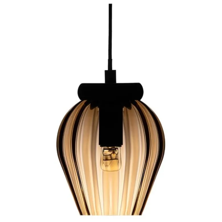 Rocks taklampe 16,5 cm caramel