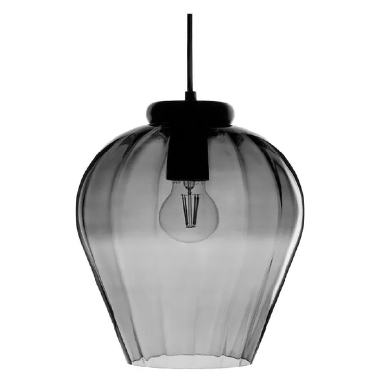 Rocks XO taklampe 26 cm koksgrå