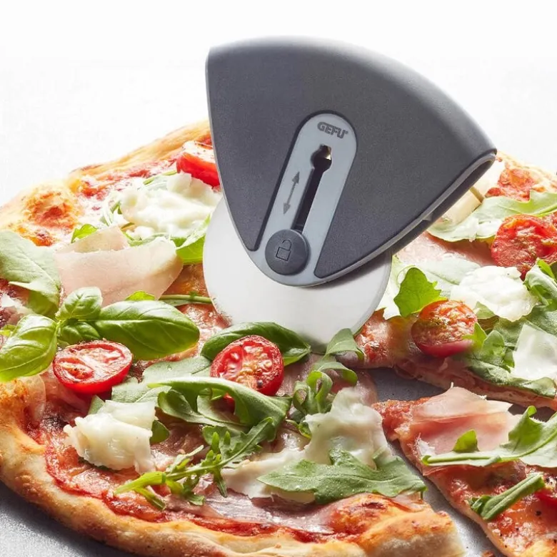 Roma pizzaskjærer 8,5 cm svart