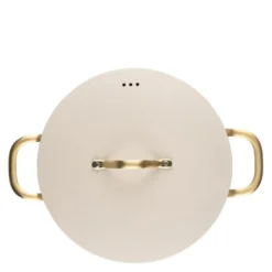Royal Pearl gryte med lokk 4,1L hvit