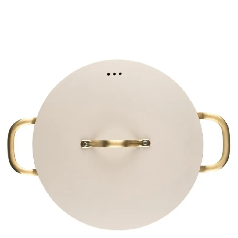 Royal Pearl gryte med lokk 4,1L hvit