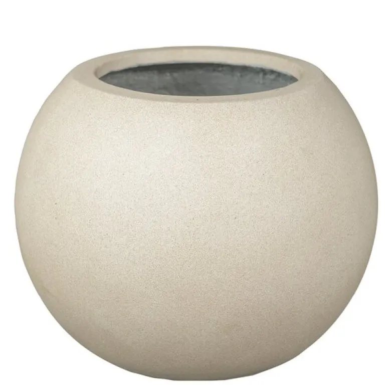 Rustik krukke 30x25 cm sand