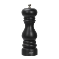 Saltkvern 20 cm matt svart
