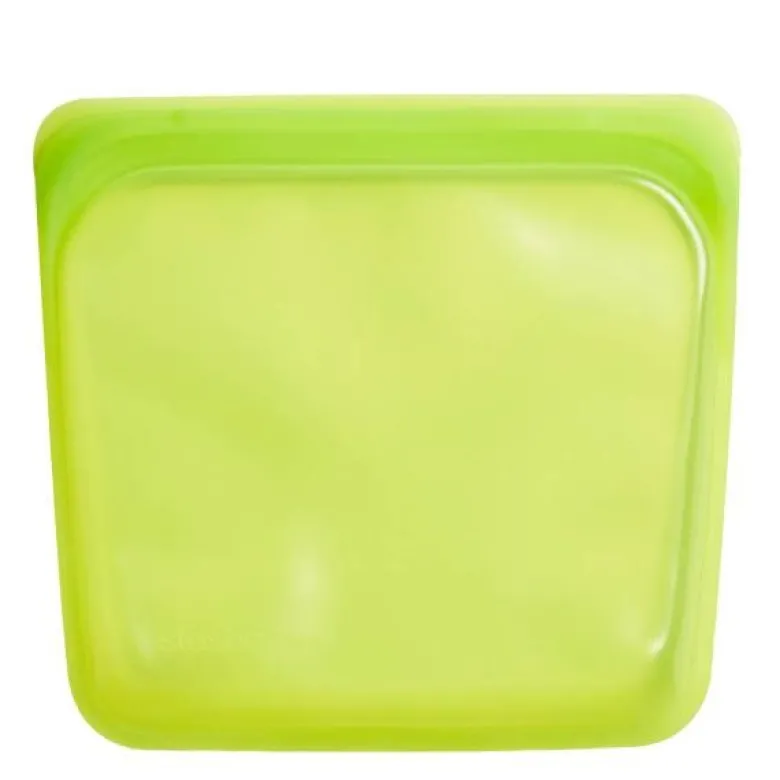 Sandwich silikonpose 0,45L lys grønn