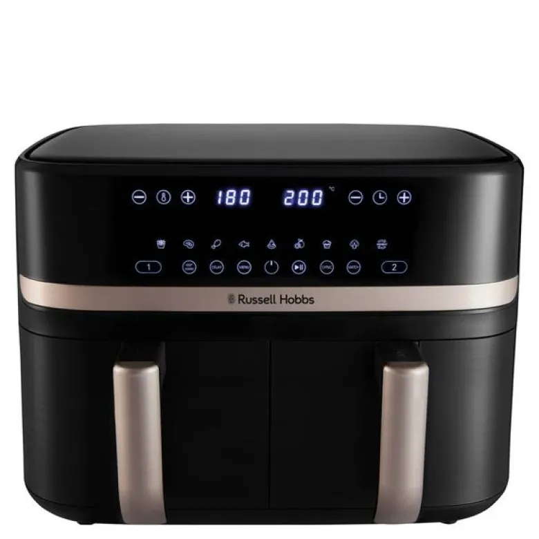 Satisfry Airfryer med dobbel kurv 27680-56 9L
