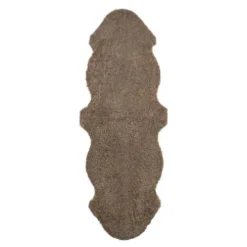 Saueskinn new zealand kort ull 160x60 cm sahara