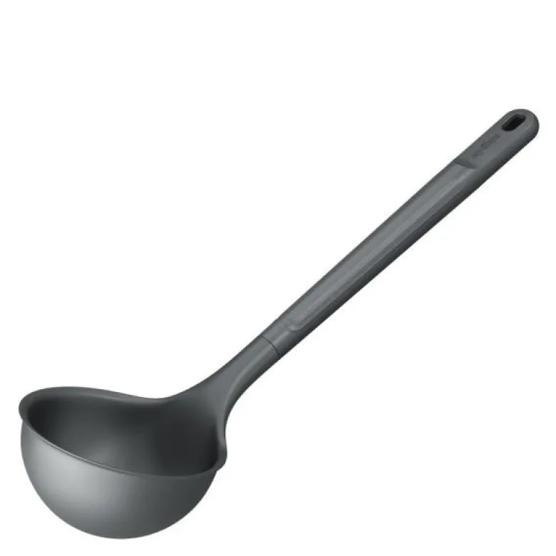 Øse large 31,5 cm grå