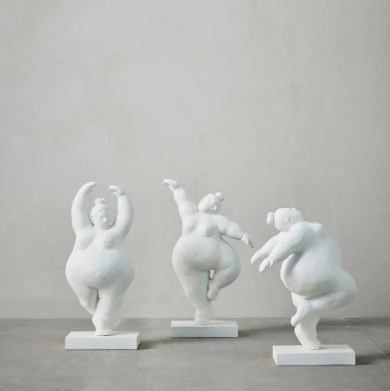 Serafina figur 28 cm hvit
