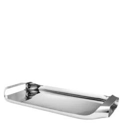 Serveringsbrett 43x25 cm stål