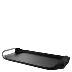 Serveringsbrett 43x25 cm svart