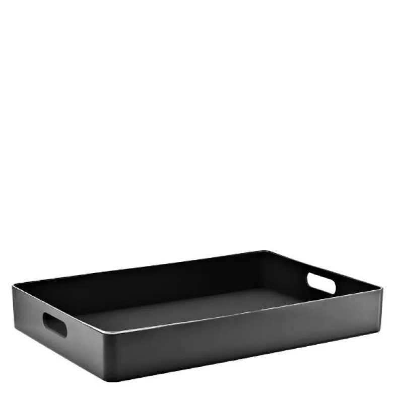 Serveringsbrett 34x50 cm svart